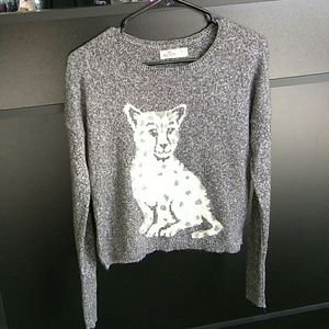 Hollister XS Cropped Sweater